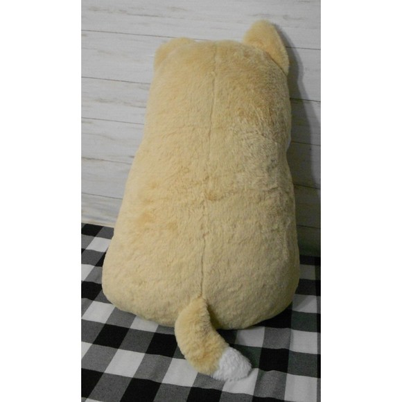 EXC! Birthday Walgreens LARGE Buttery SOFT Sheba Inu Plush Dog Stuffed Animal 23 - Picture 5 of 9